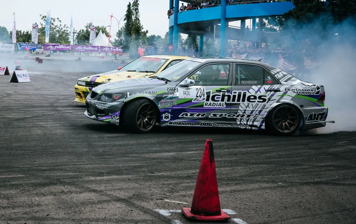 drift parking centre commmercial