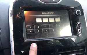 code authentification clio 4