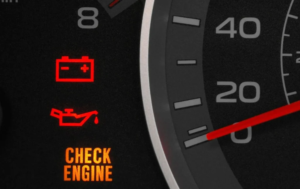 voyant rouge clignotant tableau de bord